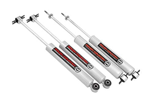 Rough Country N3 Front and Rear Shock Set for Jeep XJ 19842001 with 45 Lift Shock Absorber Assembly Set of 4