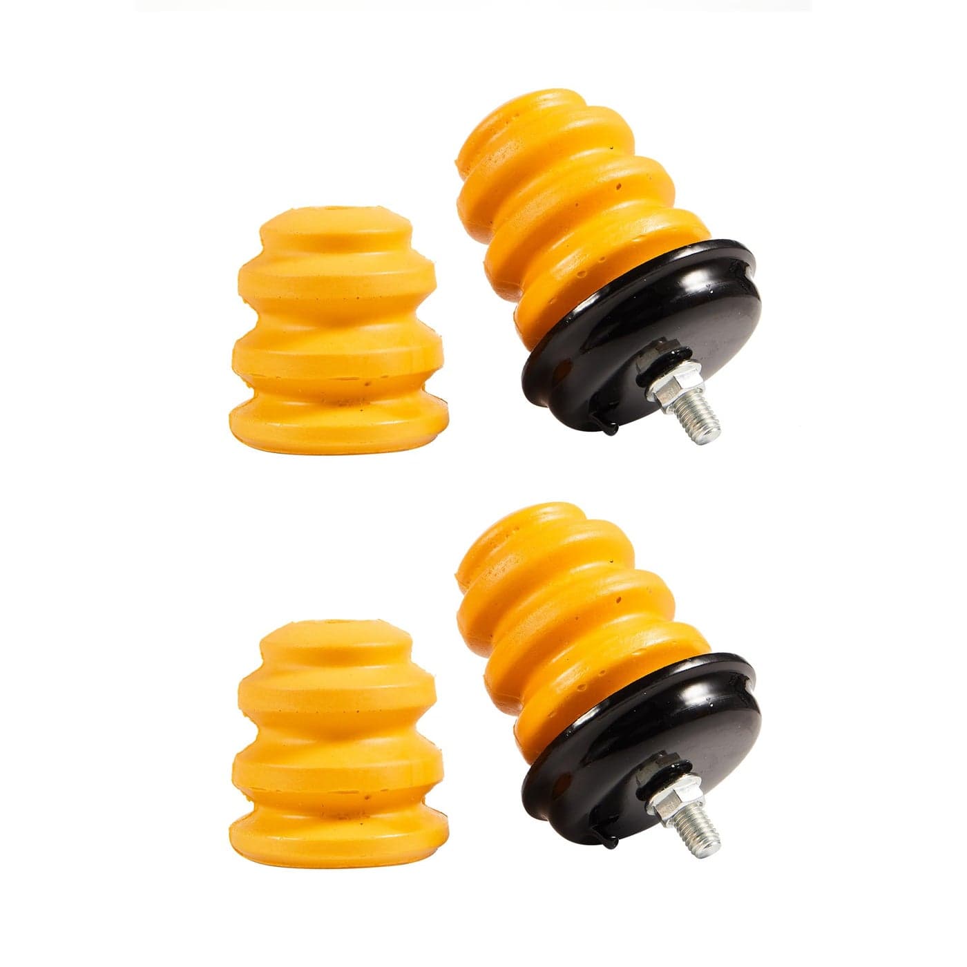 Autycle Front Bump Stops Control Arm Bumper Rear Bump Stops Axle Bumper Replacement for Chevy Silverado 1500 for GMC Sierra 1500 4 pcs 15153958 15712438