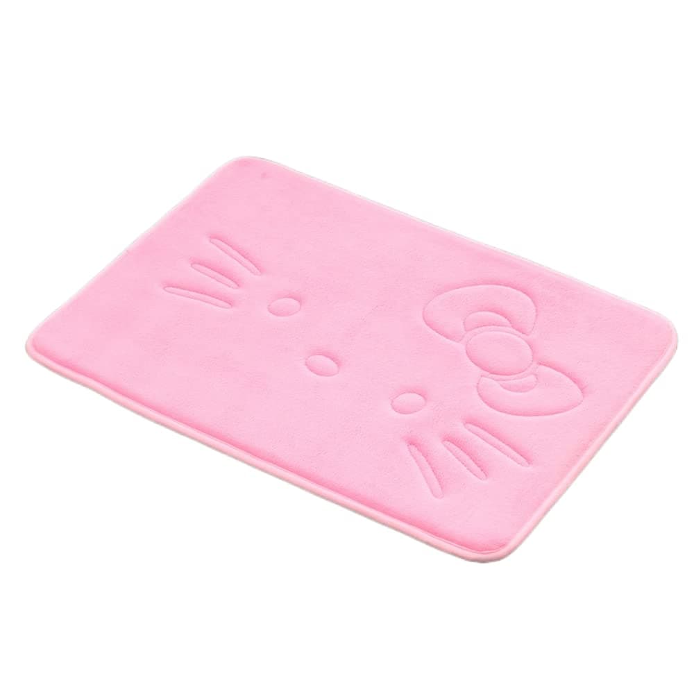 Cute Cartoon Pink Area Rugs for Bedroom Living Room Bathroom Rugs Super Soft Memory Foam Bath Mat Non Slip Absorbent Door Kitchen Welcome Mat 1575 x 2362 Inch