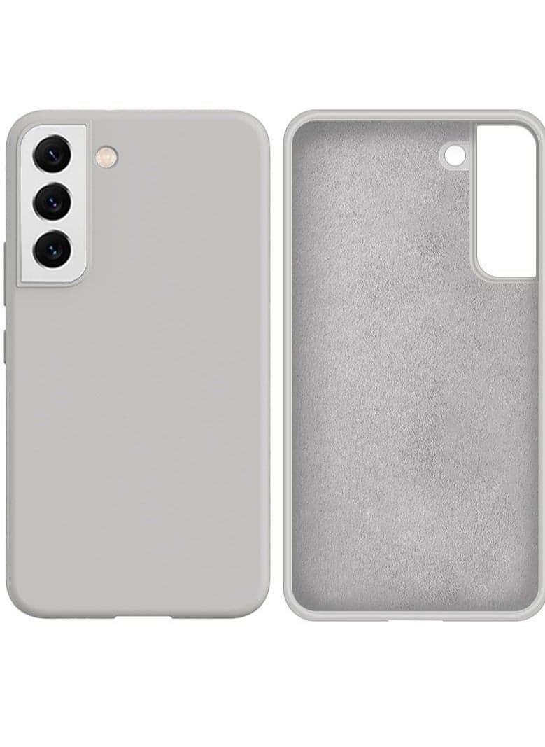 Silicon Case Compatible with Samsung Galaxy S22 , Shock-Proof Soft Gel Rubber Matte Finish Cover