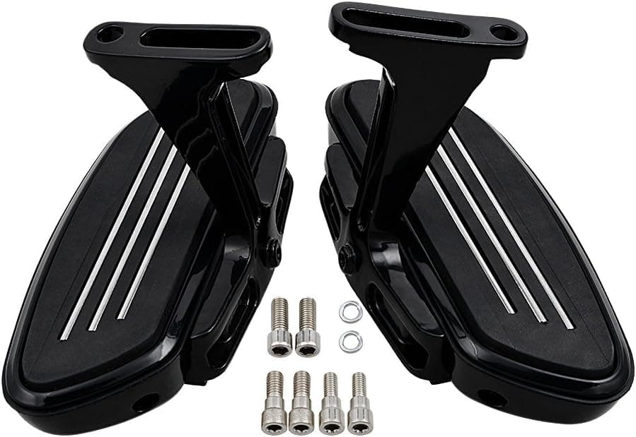 Astra Depot Streamline Passenger Floorboards Kit for 1993-2018 Harley Touring Models