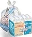 BEIDOUPAC Trash Bags 13 Gallon 1000 Count Bulk Value Pack Clear Plastic Recycling Garbage Bags Multipurpose Tall Kitchen Trash Bags Can Liners for Business Home Commercial and Industrial