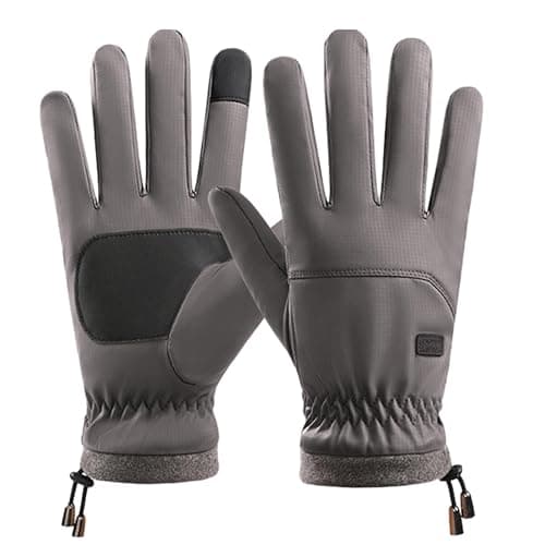 Tomorrow Fashion Winter Gloves for Men and Women, Touchscreen Winter Gloves, Thermal Gloves, Anti-Slip Palm Design for Outdoor Grip, Hiking Gloves Winter, Cold Weather Gloves