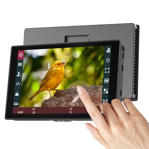 Portkeys HD7T Camera Monitor 7 1000nit High Brightness Touchscreen Field Monitor with Top Shortcut Keys Suitable for DSLR Camera