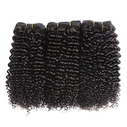 Luxnovolex Brazilian Curly Bundles Human Hair Virgin Hair Kinky Curly 9A Grade 100 Unprocessed Remy Jerry Curly Virgin Cheap Human Hair Weave Extensions