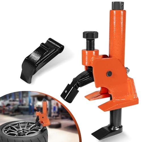 Manual Tire Bead Breaker with Rubber Pad Protector 3842 Tires Changer Tool HeavyDuty Tire Bead Removal Tool Fits for Tires of ATVs UTVs Tractors Trucks Cars RV Golf Cart Bus Motorcycles