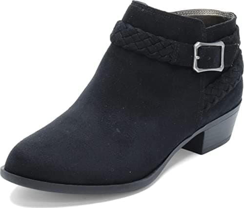 LifeStride Women's Adriana Ankle Bootie Boot, black, 7.5 M US