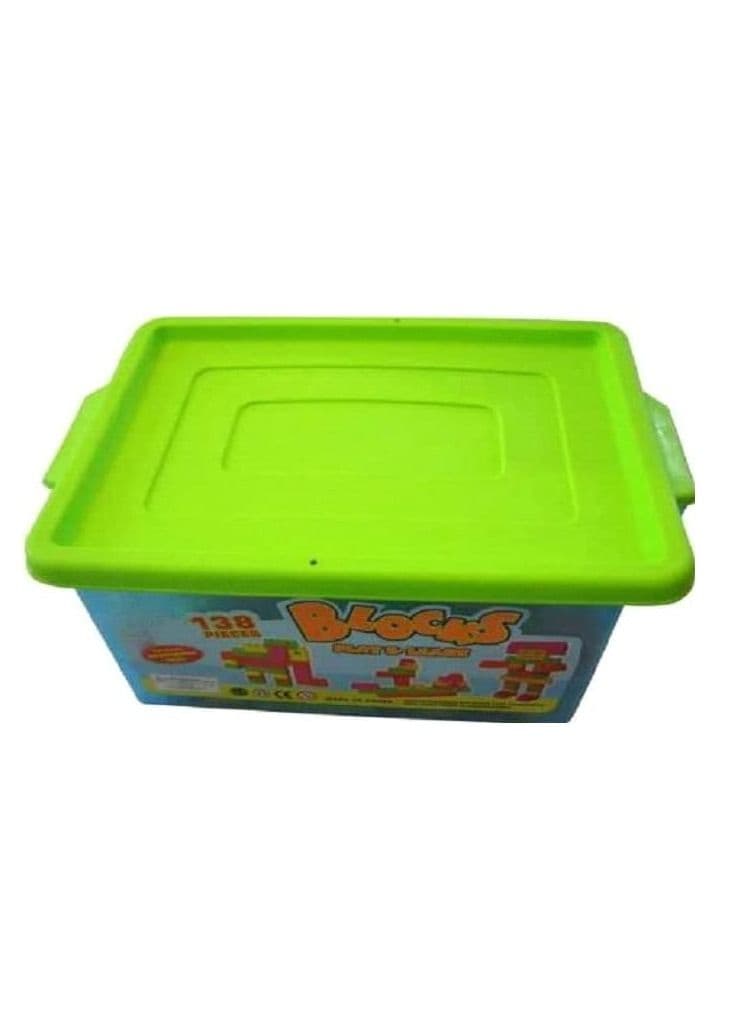 Tub of Large Bricks 138pcs