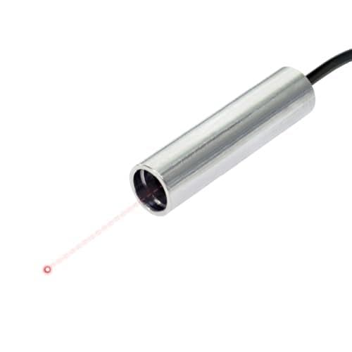 Red Circular Dot Laser Module With TTL Modulation, 635nm Class I, 3~6VDC, <1 meter working distance, VLM-635-61 LPO– Industrial Alignment Laser for Medical, Laboratory, Machine Vision – Made in Taiwan