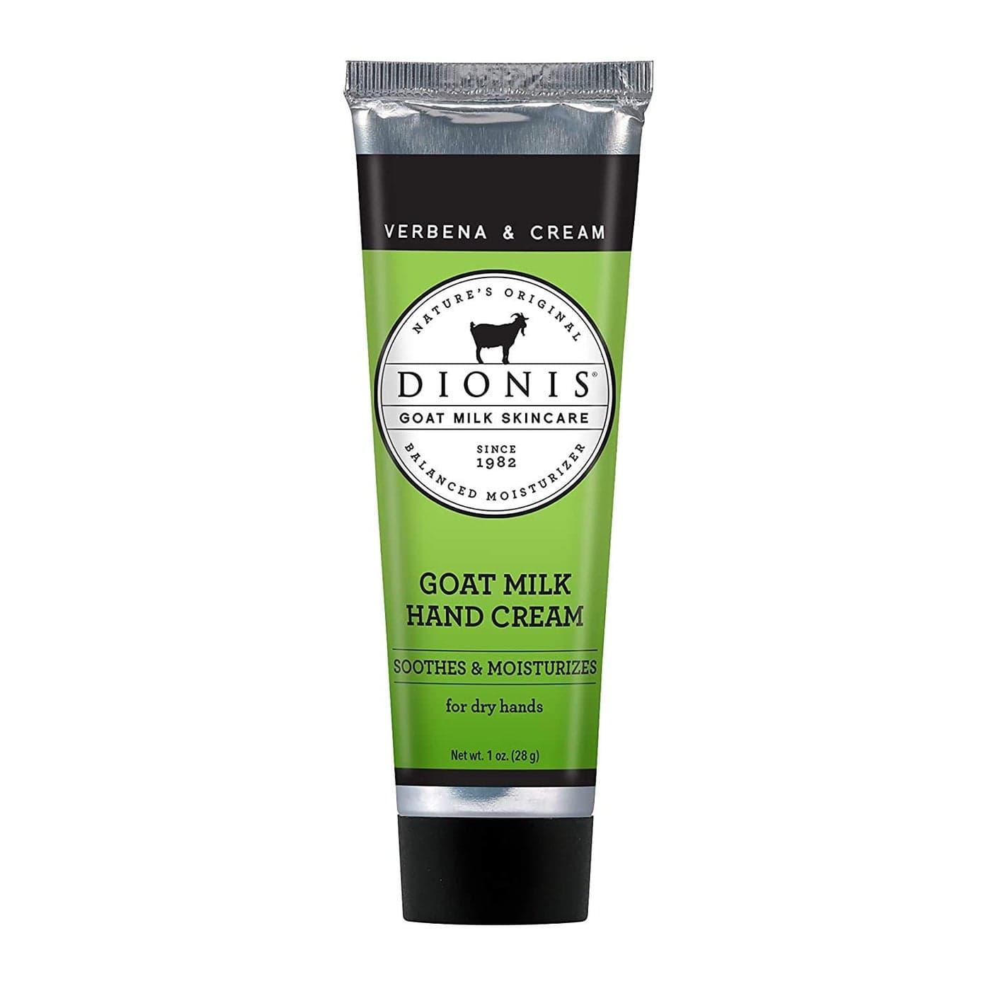Dionis Goat Milk Skincare Verbena and Cream Scented Hand Cream 1 oz Made in the USA Crueltyfree and Parabenfree