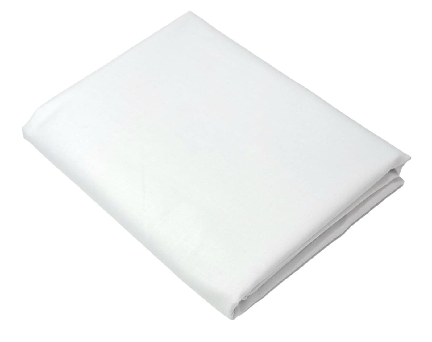 MAMRAJ Men's Premium Unstitched Cotton Blend Fabric for Shirt,Kurta Pyjama Fabric By Meters ( Ethnic, Formal, Casual, summer wear.) (2.5 m, White)