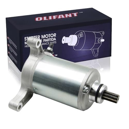 Starter Motor for Yamaha Raptor 350 Warrior 350 YFM350 Big Bear 350 Kodiak 400 1993-2002 YFM400 Yamaha 350 1987-2013 1YW-81800-50 1UV-81800-50 Olifant