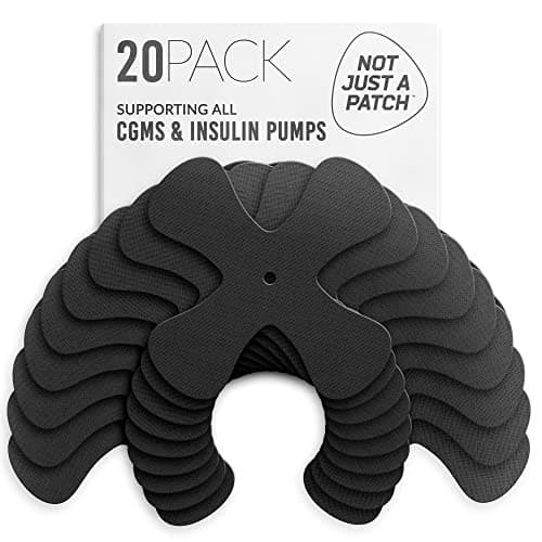 Not Just A Patch XPatch CGM Sensor Patches 20 Pack Water Resistant Omnipod 5 Adhesive Patches Durable for Active Lifestyle for 1014 Days Compatible with Dexcom G6 Libre 2 in Beige