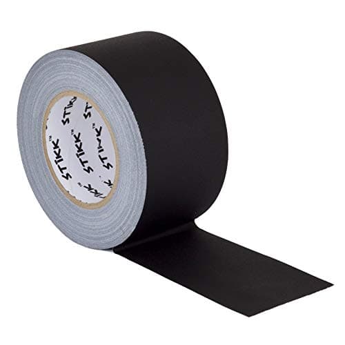 STIKK Gaffer Tape - Black Gaff Tape - 4 inch x 60 Yards - Pro Gaff Tape for Staging Work - Grafting Tape for Filming, Photography, Radio - Effective Heavy-Duty Water Resistant