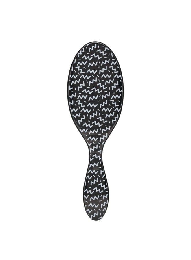 Original Detangler Hair Brush, Hipster Squiggle - Ultra-Soft IntelliFlex Bristles - Detangling Brush Glide Through Tangles With Ease For All Hair Types - For Women, Men, Wet & Dry Hair