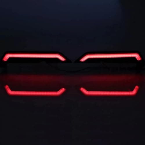 K D Stylish Spoiler Type LED Lights, Roof Lights for Mahindra Thar,Thar Roxx & Suzuki Jimmy 2020, Matrix Function, ABS Quality DRL Type Indicator Lights