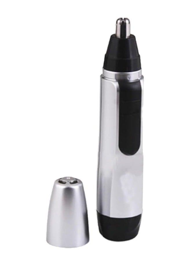Ear and Nose Hair Trimmer Clipper - Professional Painless Eyebrow & Facial Hair Trimmer for Men Women,Battery-Operated Trimmer ,Dual Edge Blades for Easy Cleansing Black