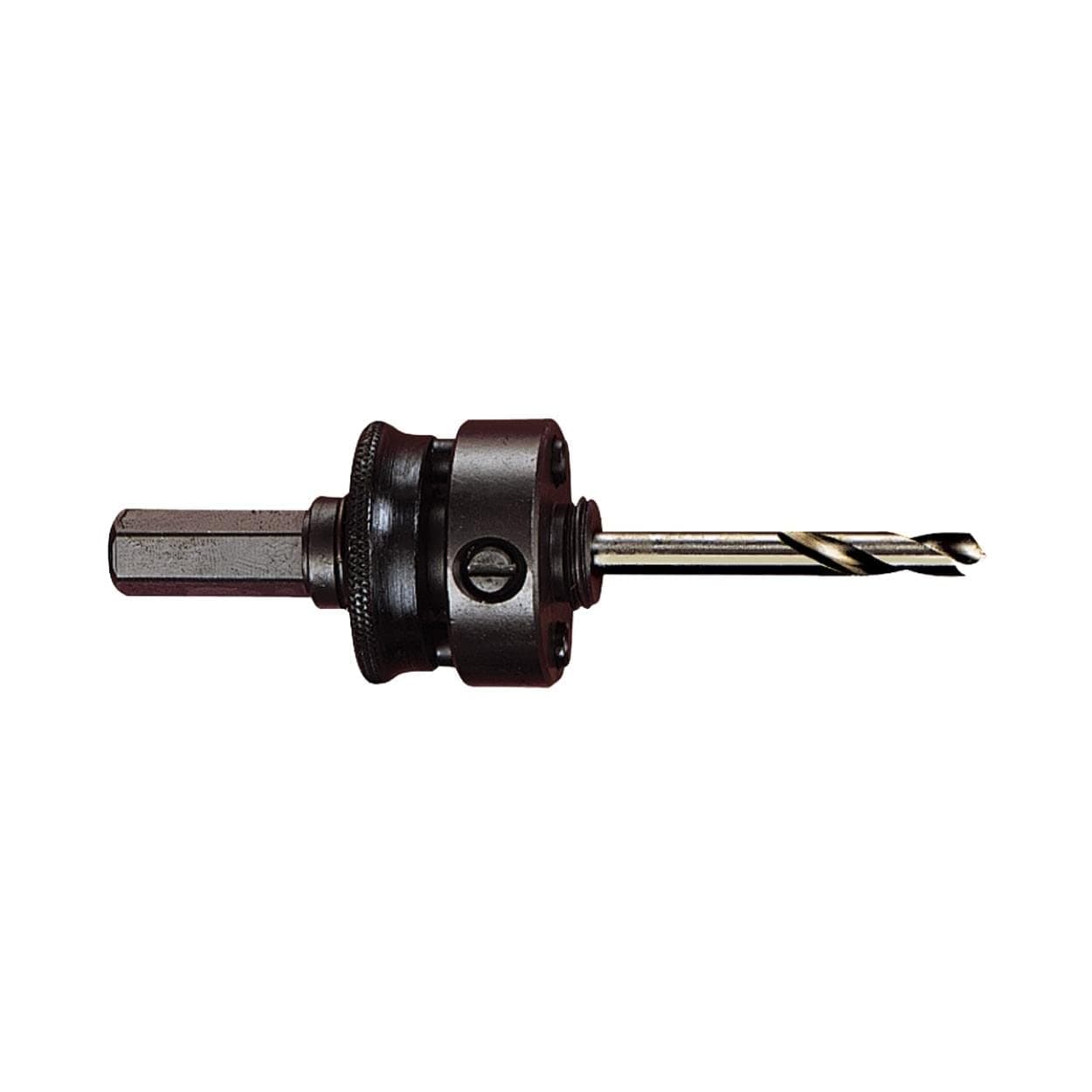 Starrett Quick Hitch Arbor Carbide Tipped Pilot Drill Easy Hole Saw Changes Prevents Overtightening 635mm Pilot 11mm Shank 5818 Thread XA2