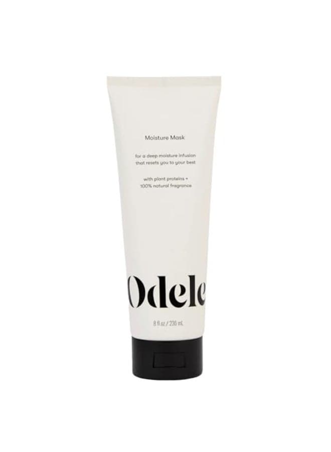 Odele Moisture Hair Mask Conditioner Treatment with Jojoba and Argan Oils for All Hair Types Textures 8 Fl Oz