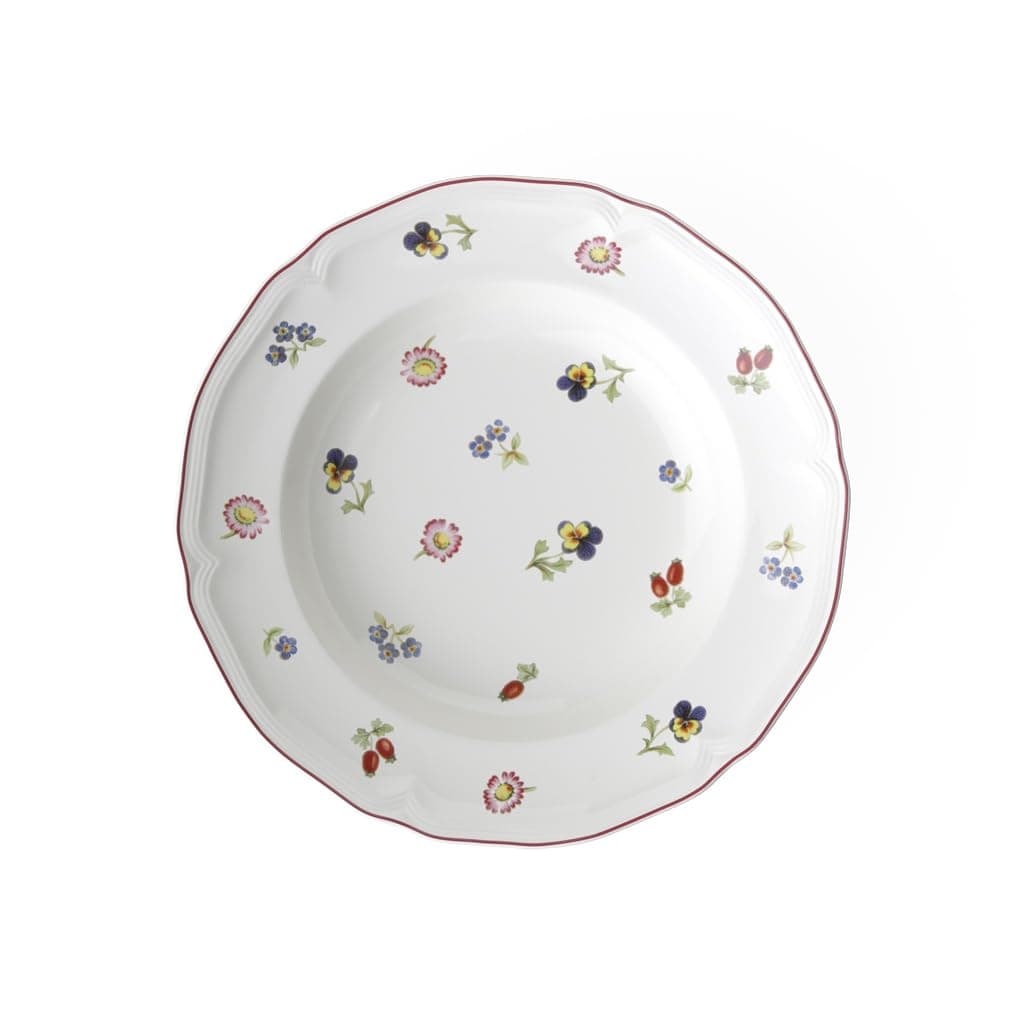 Villeroy & Boch Petite Fleur Rim Soup Bowl, Floral, 23cm