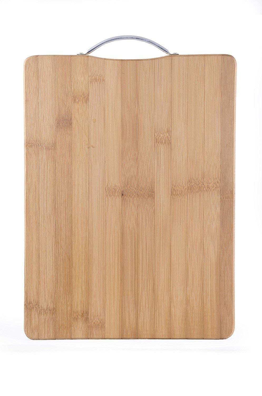 JigsellInvertible Bamboo Wooden Food Grade Cutting Vegetables Fruits Cheese Pizza Serving Chopping Slicing Board Pad