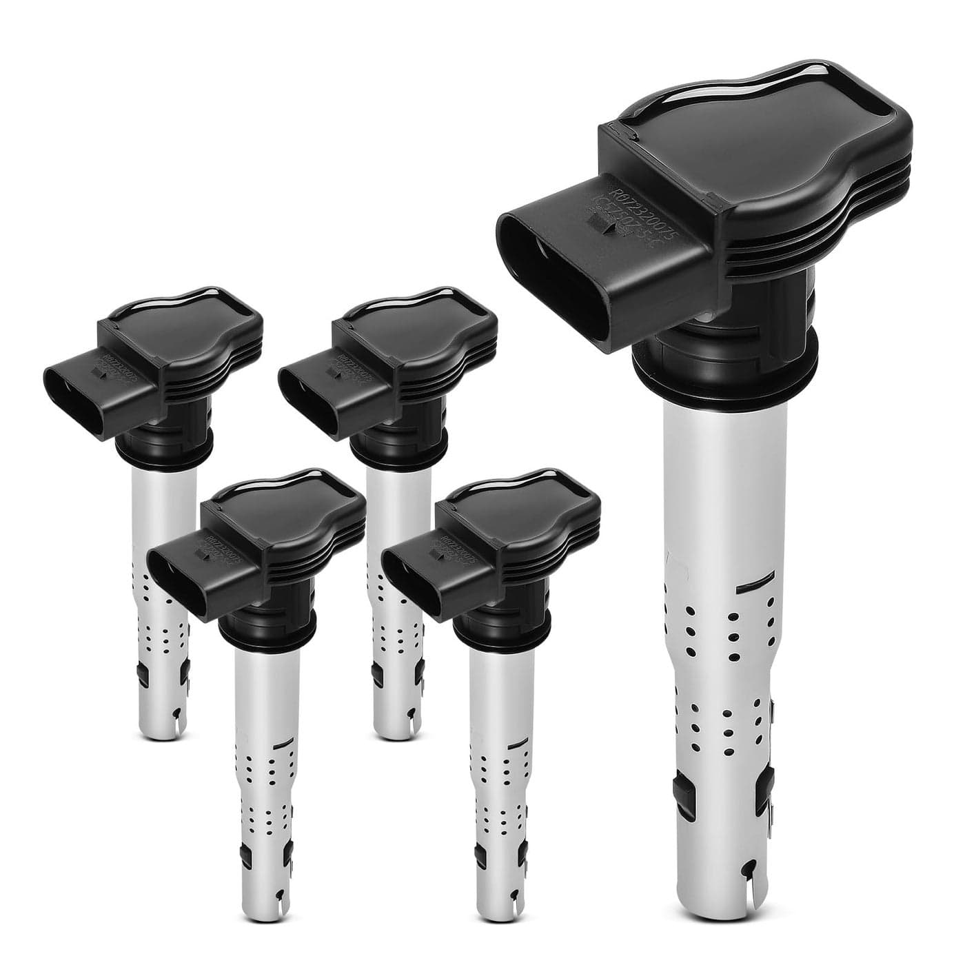 YHTAUTO Set of 5 Ignition Coil Packs Replacement for Volkswagen Jetta 20052014 Passat 20122015 Golf 20102014 Beetle 20062014 Rabbit 20062009 Lamborghini Gallardo Audi TT RS Quattro