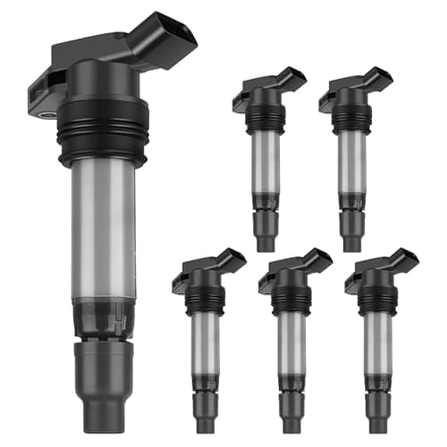 SCITOO Ignition Coil Coils Pack fits for Volvo XC90 32L 20072012 for Volvo XC70 32L 20082012 for Volvo XC60 32L30L 20102012 for Volvo V70 32L 20082010 UF594 1788516 set of 6