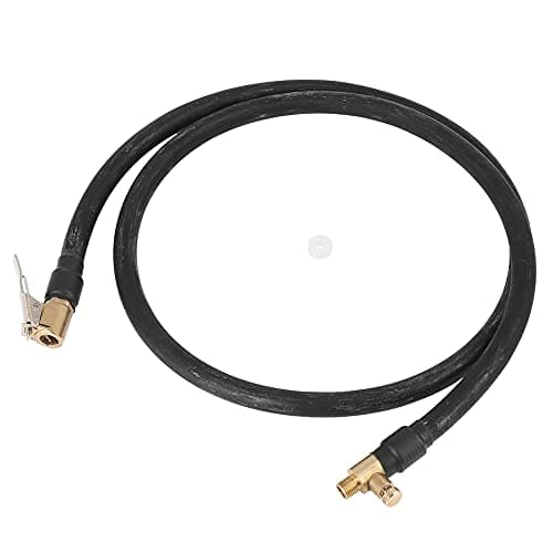X AUTOHAUX 100cm Air Chuck with Air Hose Inflator Compressor Pump Extension Hose Adapter Tire Valve Connect Pipe for Car Motorcycle Bike
