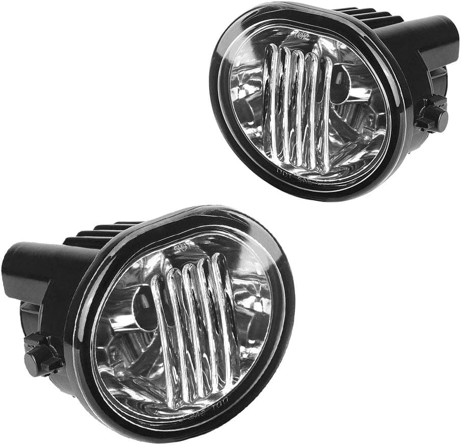 A ABIGAIL Driving Fog Lights Lamps for Toyota Matrix, Pontiac Vibe, Scion TC - 9006 12V 51W Halogen Bulbs & Wire Harness Kit