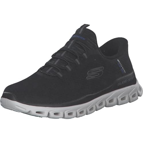 Skechers Men's Glide-Step Noxus Hands Free Slip-in Sneaker,Black,9.5
