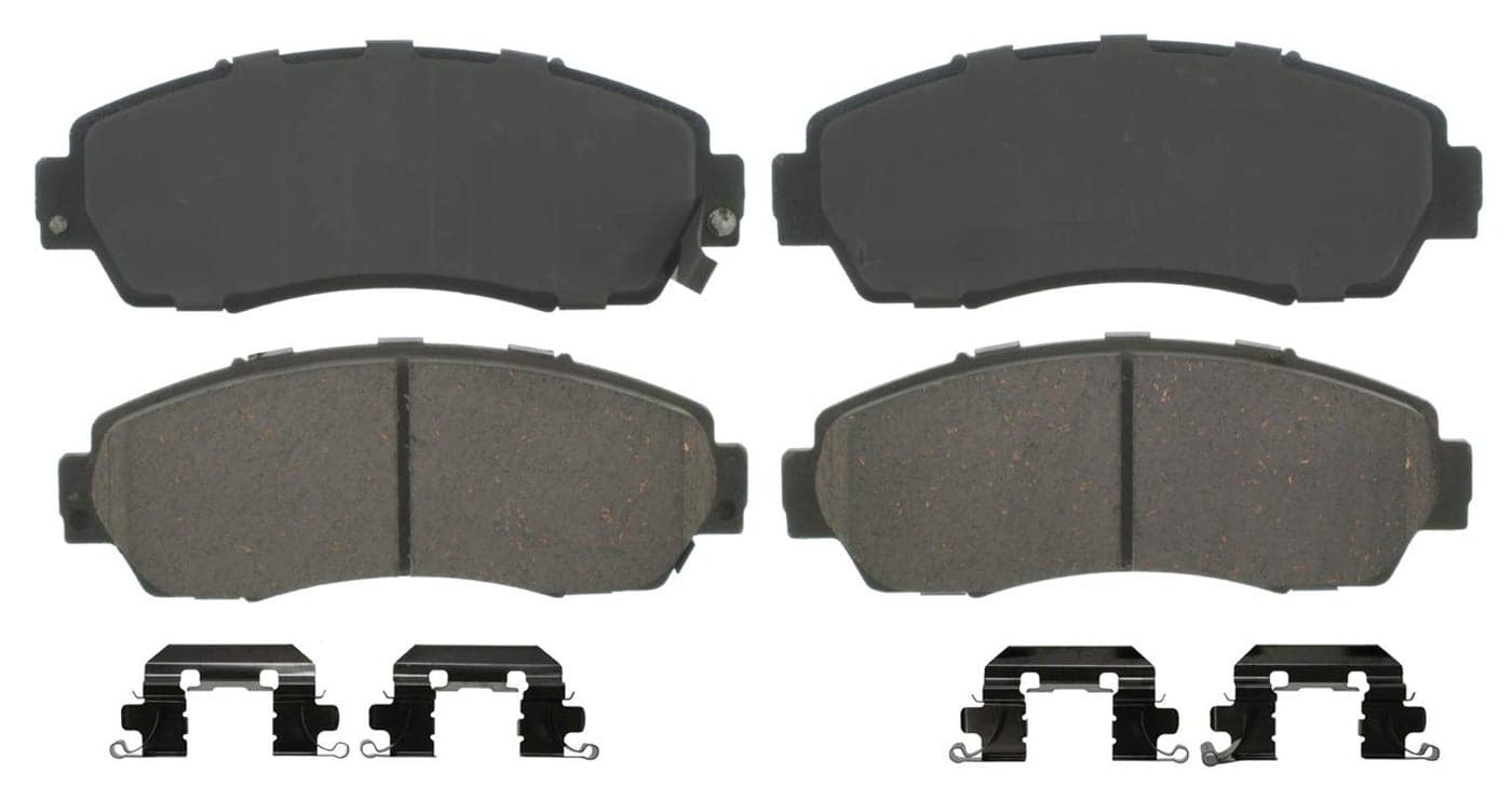 Wagner QS ZD1089 Disc Brake Pad Set Chamfered Edges for Smooth Quiet Stops Fits 20072011 Honda CRV