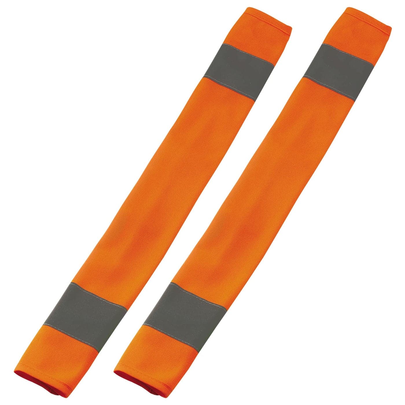 Ergodyne GloWear 8004 High Vis Safety Seat Belt Cover for Seatbelt Compliance Reflective Accents for Enhanced Visibility Orange