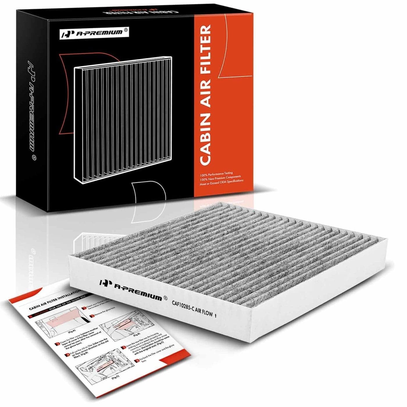 APremium Cabin Air Filter wActivated Carbon Compatible with Toyota Lexus Land Rover Scion Subaru Pontiac Jaguar Camry RAV4 Highlander Corolla Sienna Tundra Prius 4Runner Outback