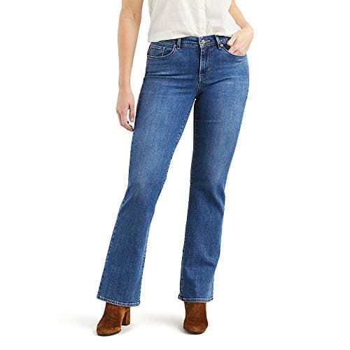 Levi's Womens Classic Bootcut (Also Available In Plus) Jeans, Lapis Awe - Medium Indigo, 31 Short US