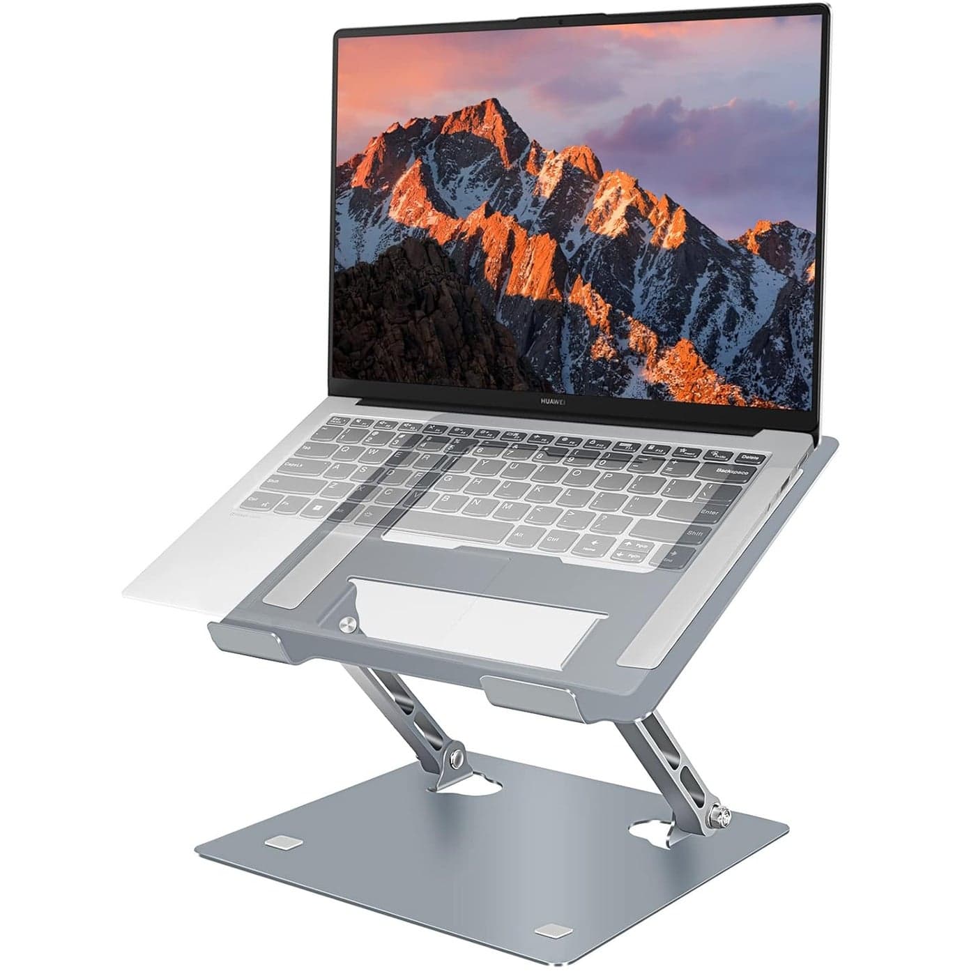 avakot Adjustable Aluminum Laptop Stand Foldable and Ergonomic Compatible with 9 to 156 Inch Laptops