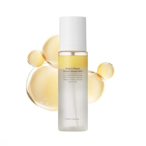 SUNGBOON EDITOR Deep Collagen Barrier Serum Mist Real Collagen Multi Peptides Hydration Wrinkle Care for Dry Skin Wrinkles Korean Moisturizer Korean Skin Care Glass Skin Mist
