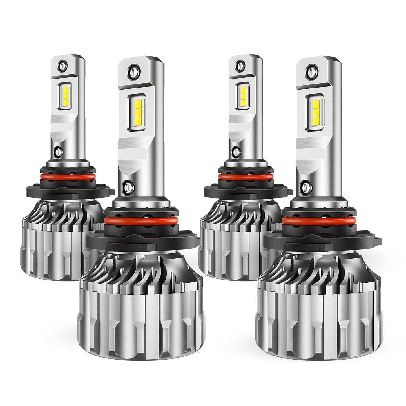 SEALIGHT 9005 9006 Fog Light Bulbs 56000LM Super Bright Dual Beam HB3 H9 Fog Light Bulbs Combo for ATVUTV Plug and Play Pack of 4