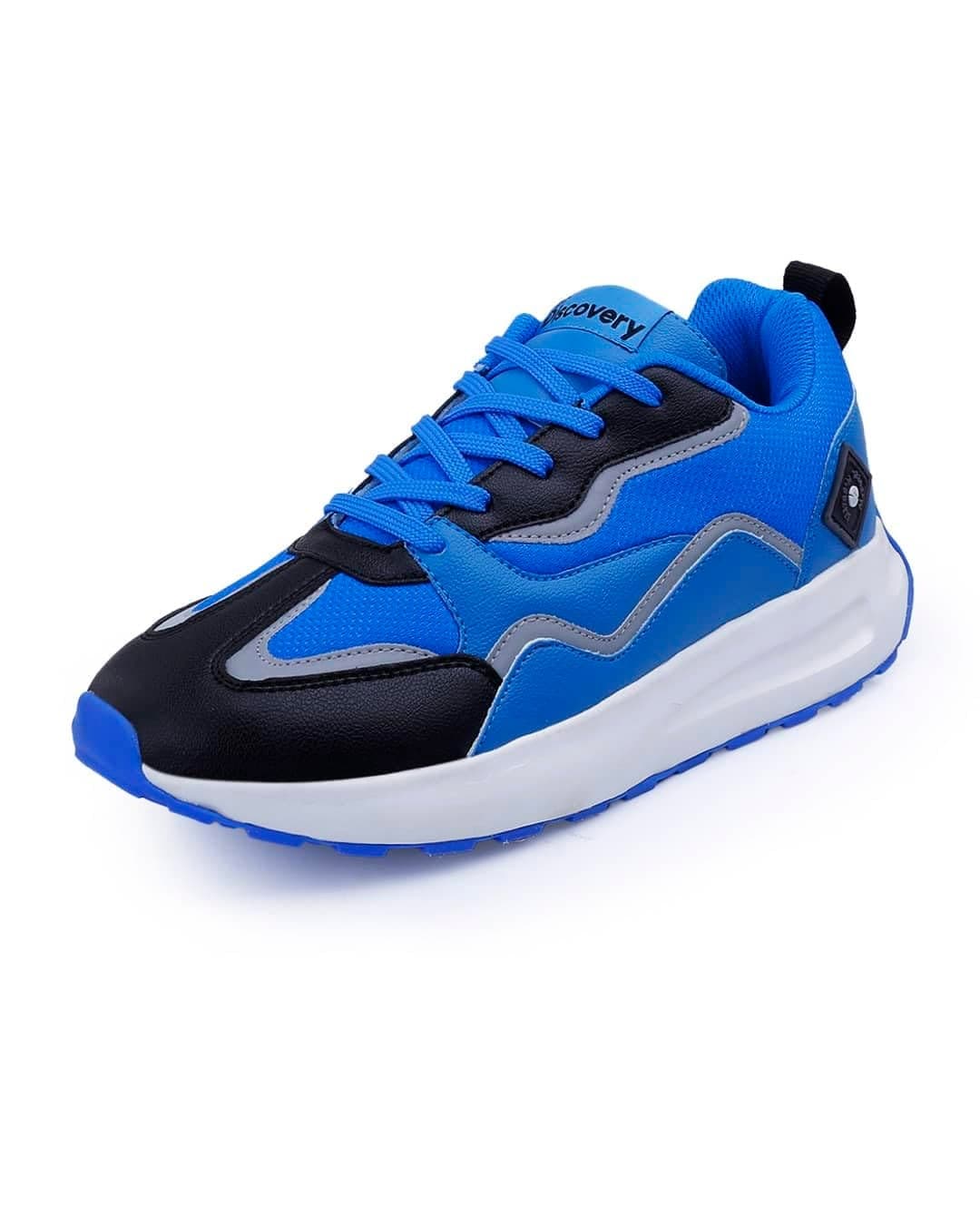 Bacca Bucci × Discovery – Venture Sneakers | Experience The World Collection Sky Trail Blue UK 8