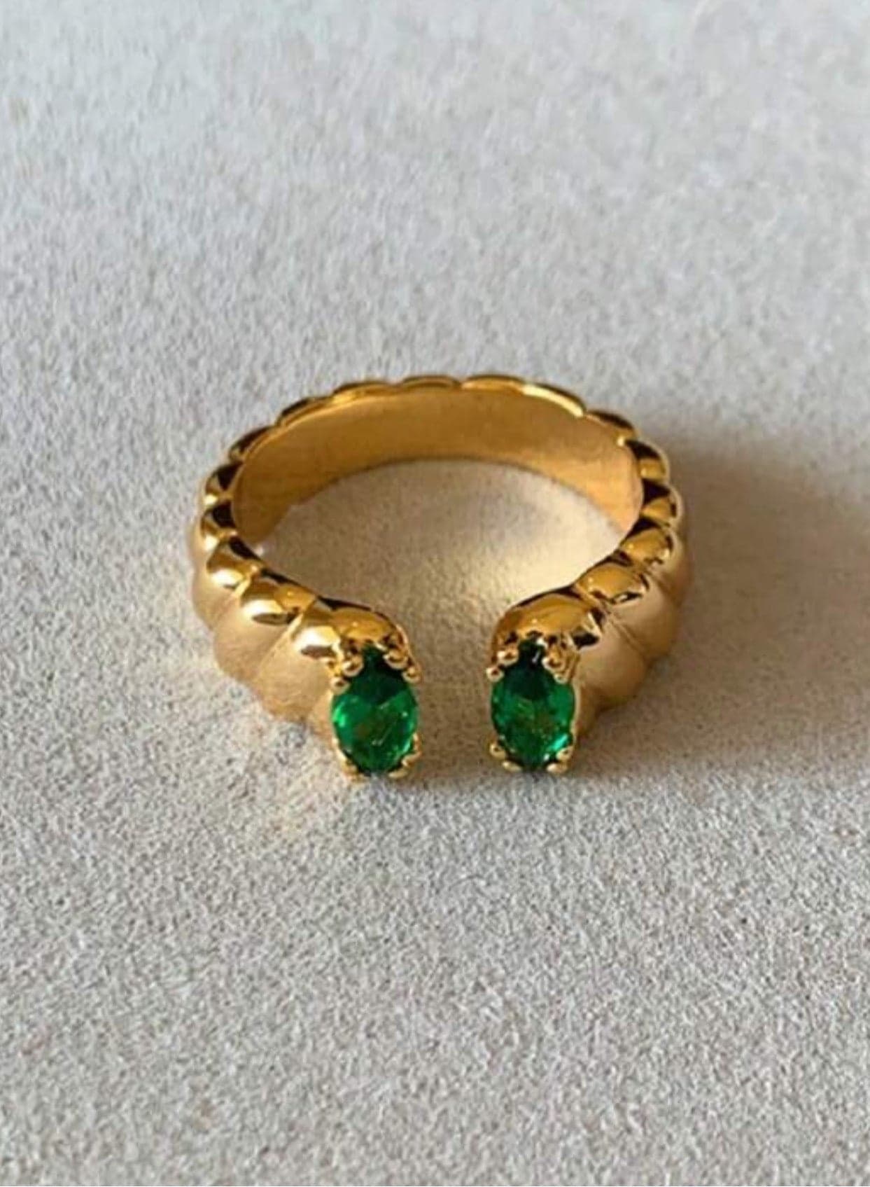 Elegant Stainless Steel Ring For Women One Size