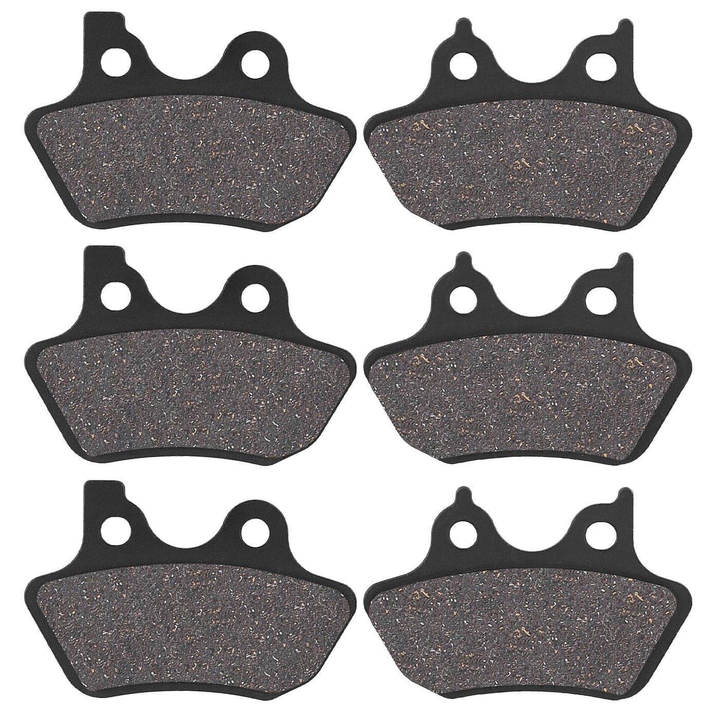 SOLLON Brake Pads for Harley Davidson Road King Electra Glide Road Glide 20002007 Dyna 20002007 Fat Boy Sportster Softail Night Train