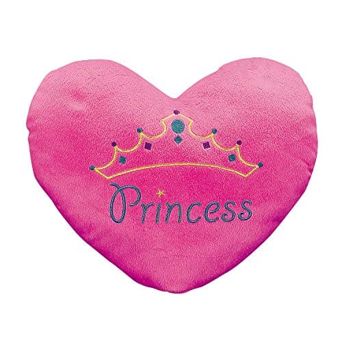 PLUSH PRINCESS HEART PILLOW - Toys - 1 Piece