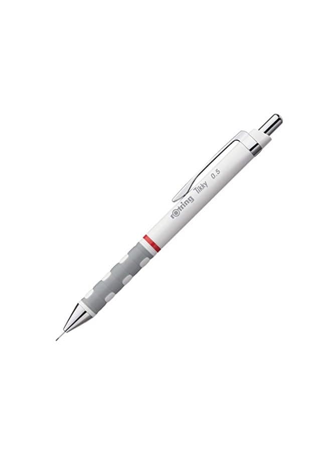 Rotring Mechanical Pencil Tikky, White, 0.5mm (S0770530)