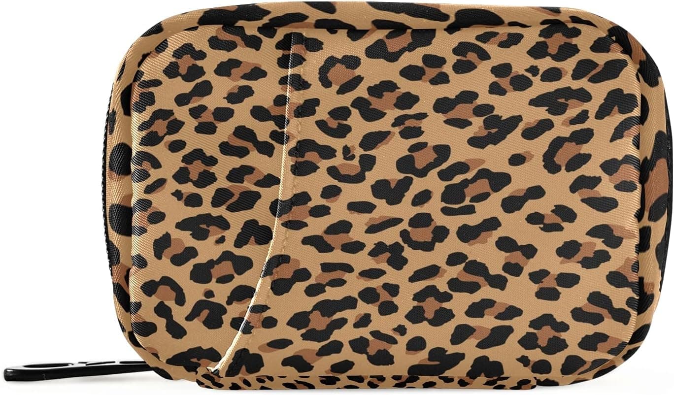 Leopard Pill Case for Women