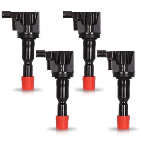 ENA Set of 4 Ignition Coil Pack 1.5L L4 Compatible with Honda Compatible with Honda 2010 2011 2012 2013 2014 2015 2016 City, 2011-2016 CR-Z CRZ, 2009-2014 Fit Replacement for UF626 30520RB0003 C1664