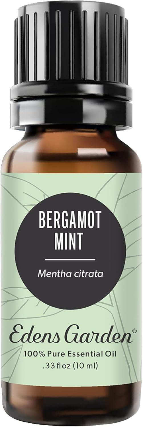 Edens Garden Bergamot Mint Essential Oil- 100% Pure Premium Grade, Undiluted, Natural, Therapeutic, Aromatherapy, The Best for Diffuser, Skin, Candle, Laundry 10 ml (.33 fl oz)