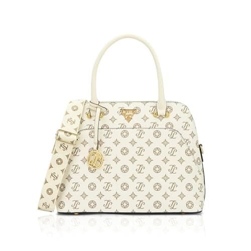 Lavie Signature Women's Mono Ozerk Satchel Handbag for Women | Satchel Bag for Work | Ladies purse | Stylish Shoulder Bag | Gift For Women