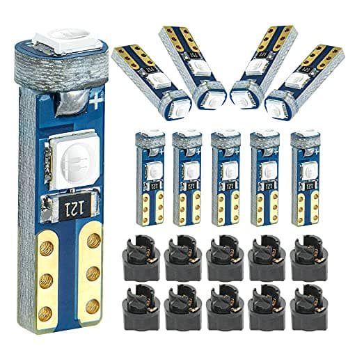 DODOFUN Green T5 37 74 PC74 PC37 LED Bulb Dashboard Instrument Light