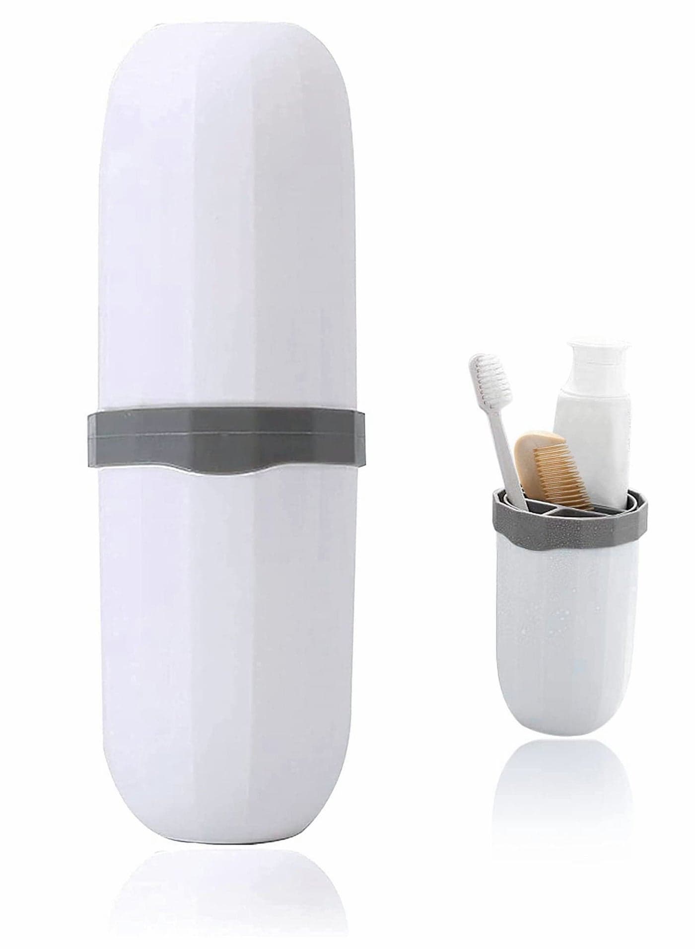 Travel Toothbrush Case Plastic Mouthwash Cup Portable Set Creative Simple