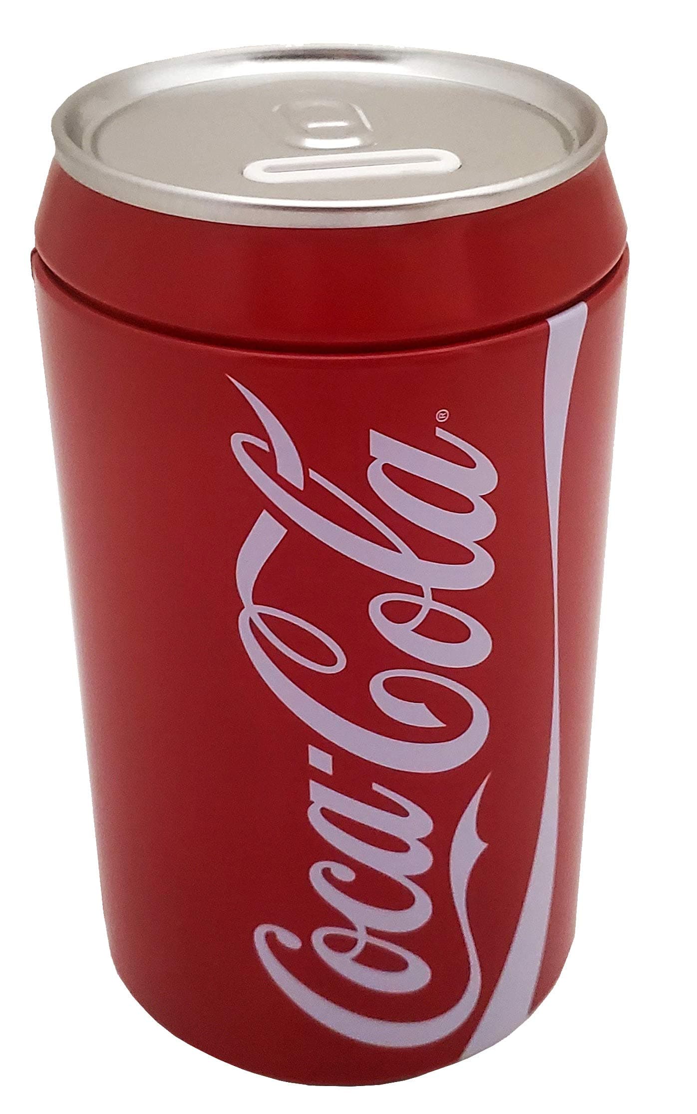 The Tin Box Company Coca Cola Can Bank with Removable Lid Red Model66022712 Pack of 1