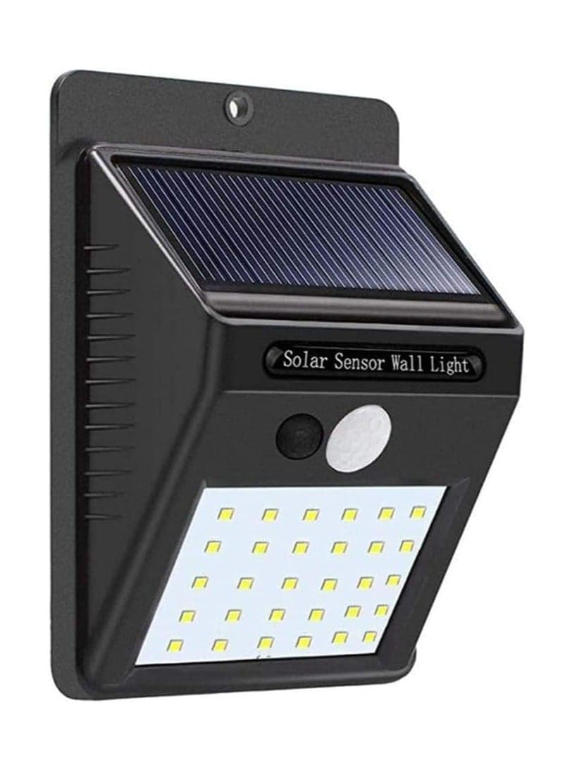 Wireless Solar Garden Wall Light, Solar Outdoor Motion Sensor Light for Enhanced Safety and Energy Efficiency, IP65 Waterproof for Yard, Garage, Fence, 3W, 30 LEDs (4 Pack)